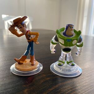 Disney Pixar Infinity Buzz Lightyear‎ and Woody Toy Story Figure Video game